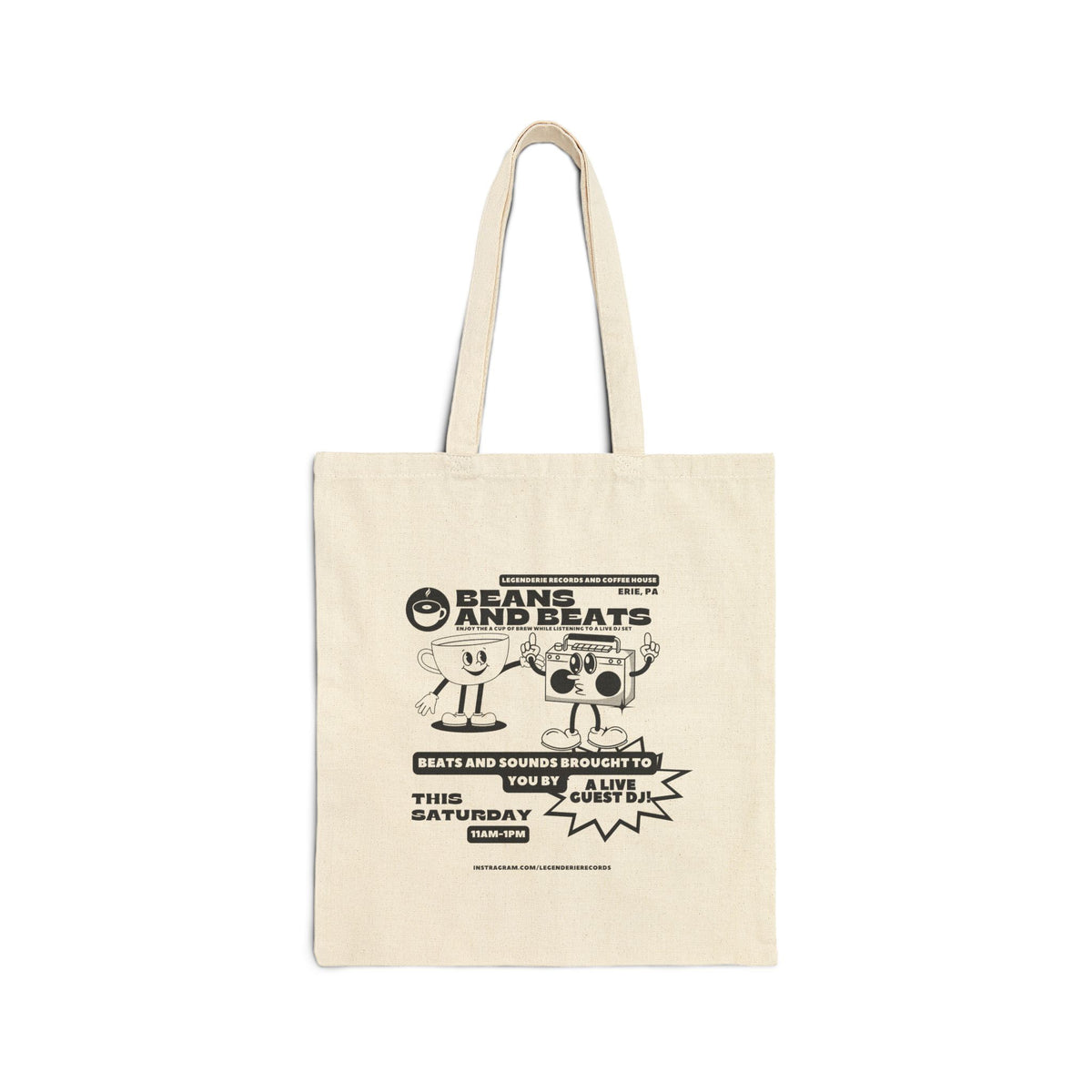 VINTAGE THROWBACK TOTE BAG
