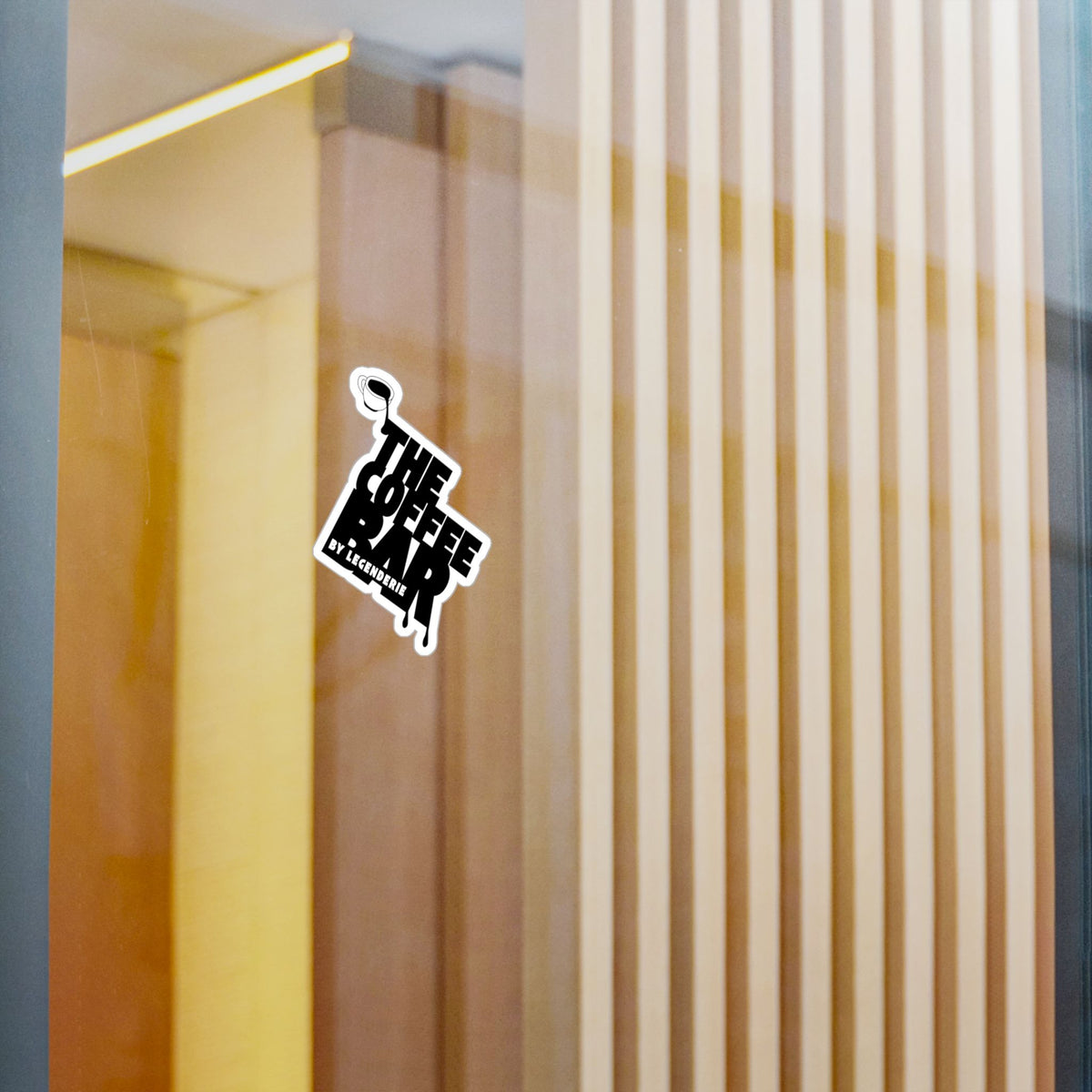 The Coffee Bar Decal Sticker