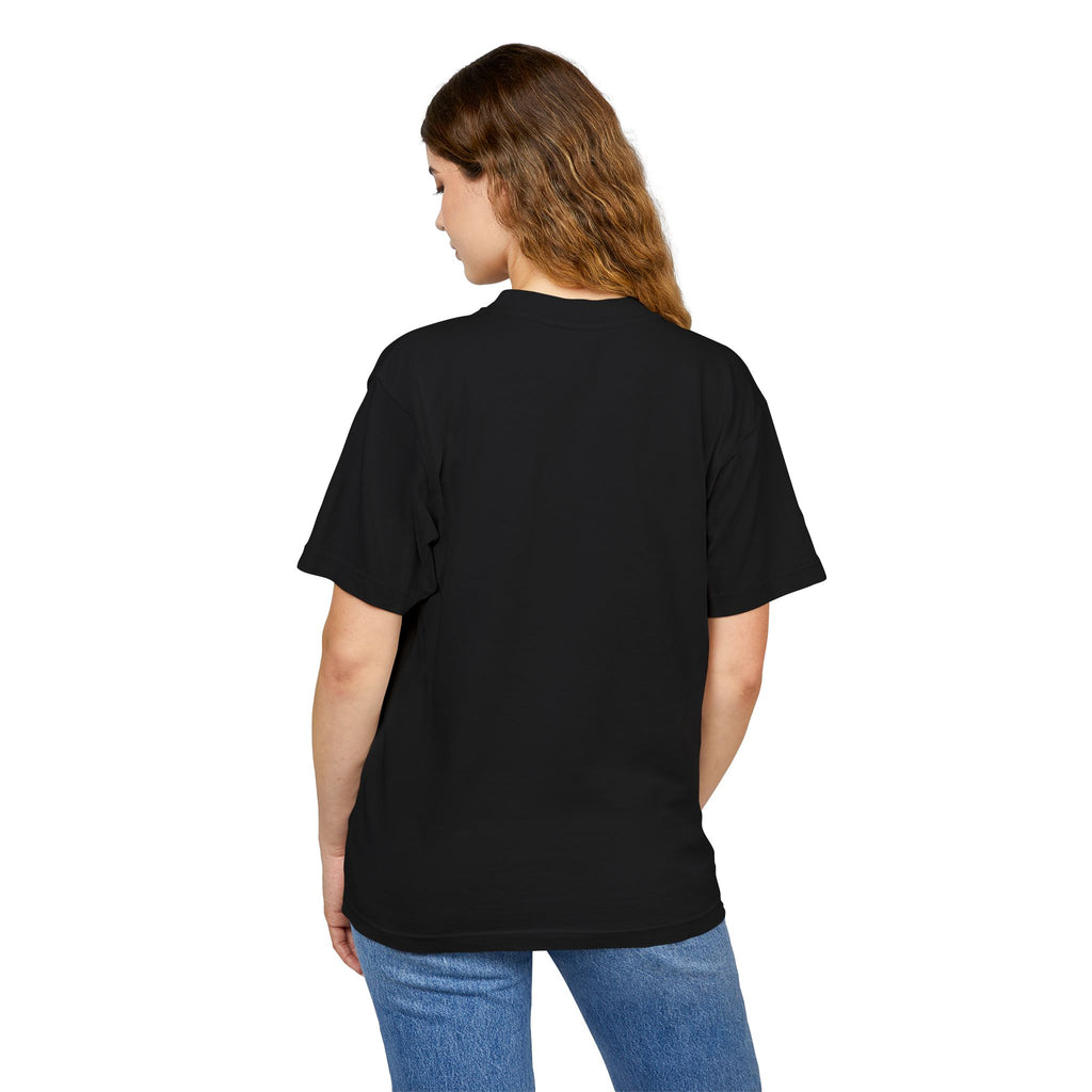 Graphic Tee - 'I Think I'll Never Die' Dark Anime Face with Red Accent