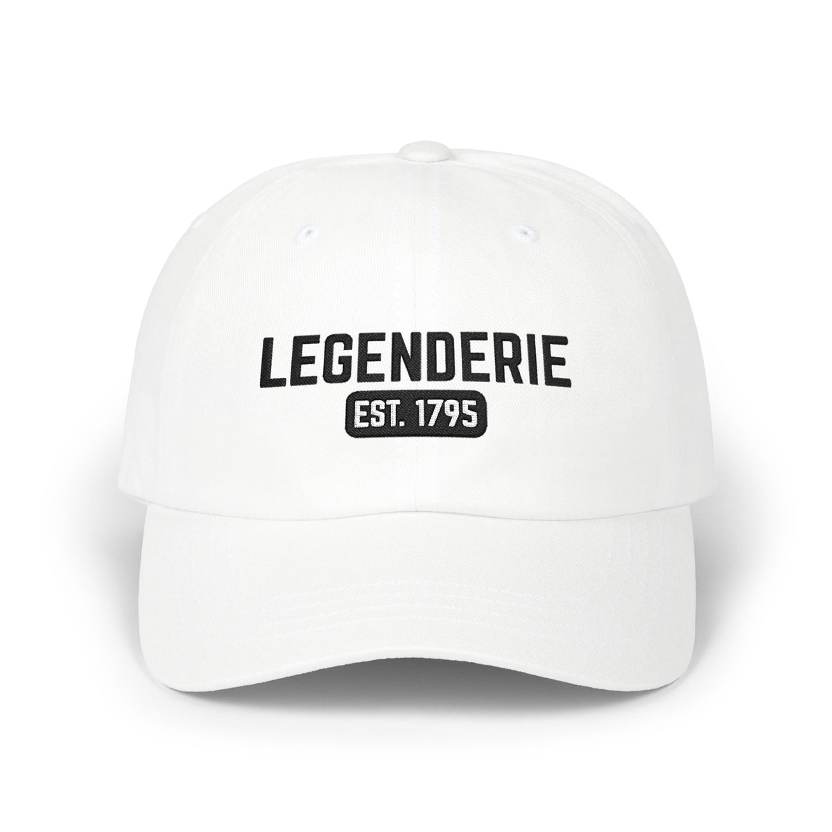 LEGENDERIE "Est. 1795" Classic Dad Cap — Embroidered Vintage Baseball Hat