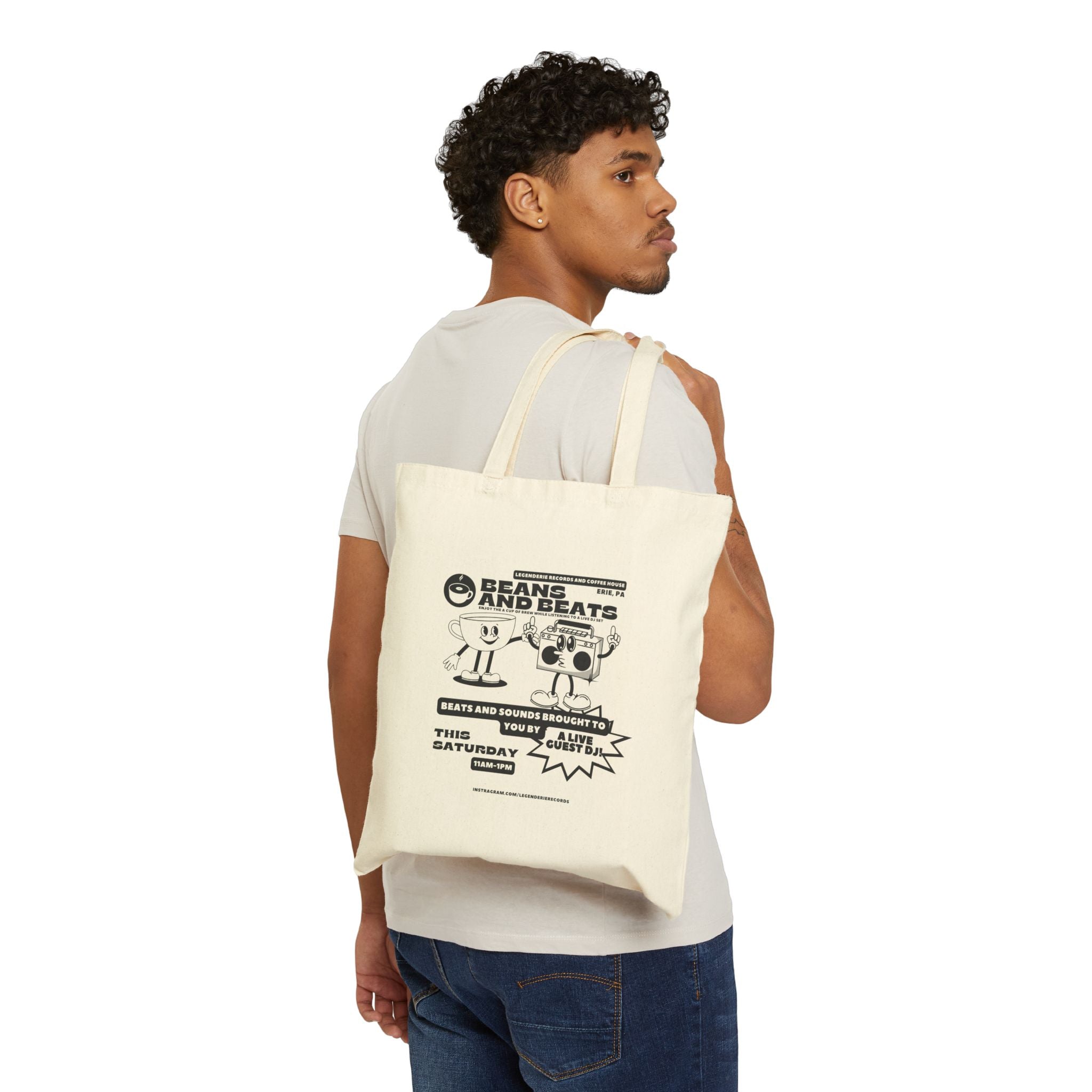 VINTAGE THROWBACK TOTE BAG